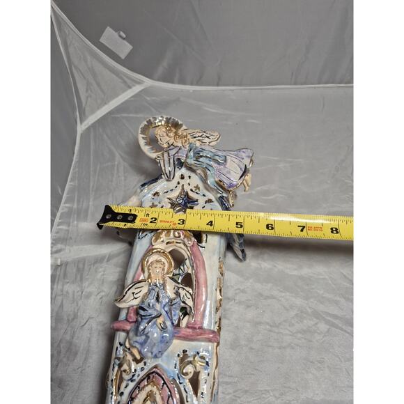 Vtg 2001 Blue Sky Clayworks HEAVENS ANGELS Christmas Decoration Heather Goldminc - Picture 12 of 12